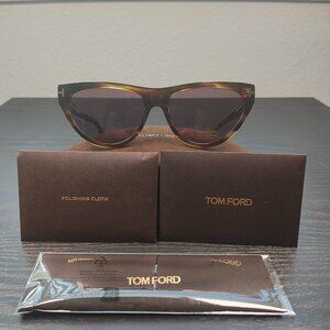 TOM FORD AMBER SUNGLASSES WOMEN'S TF990 55Y 002